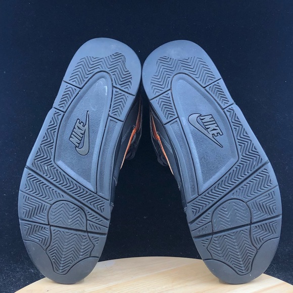 Nike Air Flight Falcon Men's Sz 11.5 Black Bright Citrus-Night  397204-080 - Picture 9 of 10